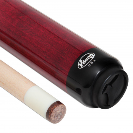 Бильярдный кий для американского пула Viking Black Cherry B2212 двухсоставной