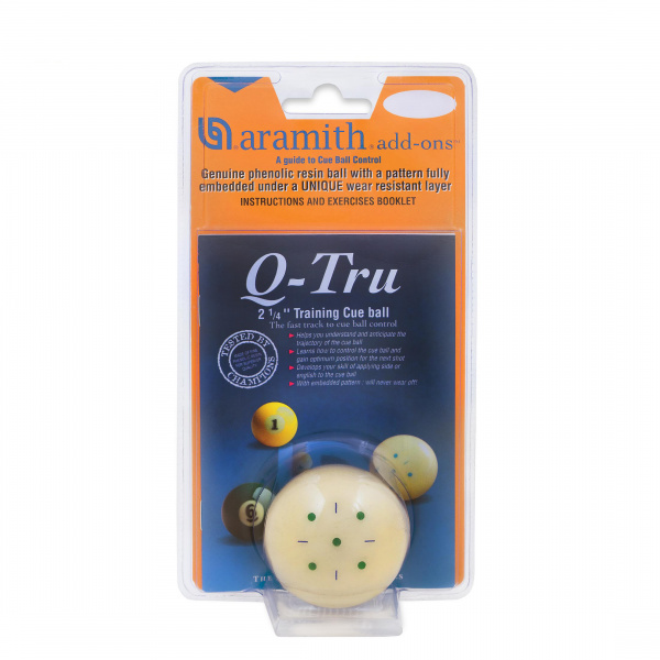 Тренировочный шар Aramith Q-Tru (57,2 мм)