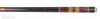 Бильярдный кий для русского бильярда мастера Попова Мекбуда (граб, эбен, стабилизированная карельская берёза), двухсоставной