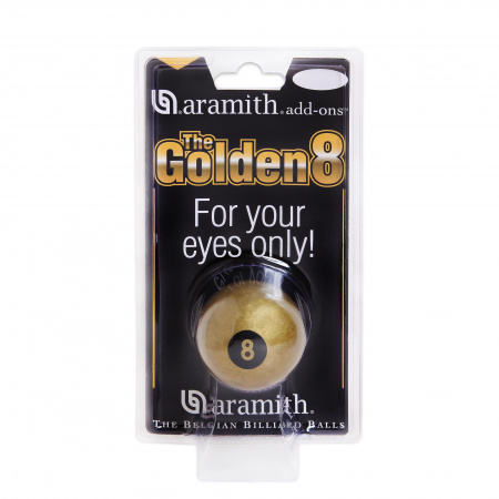 Бильярдный шар Aramith Golden №8 (57,2 мм)