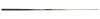 Бильярдный кий для русской пирамиды мастера Поповского двухсоставной, запил - тюльпан (эбен, граб)