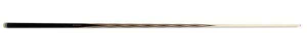 Бильярдный кий для русского бильярда Vantex 14 запилов (граб, черный граб), цельный