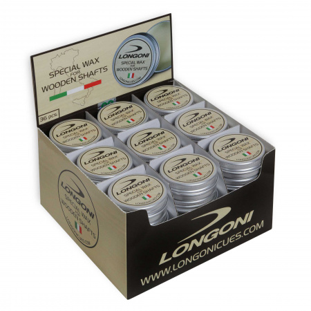 Воск для обработки кия Longoni Special Wax (30 г)