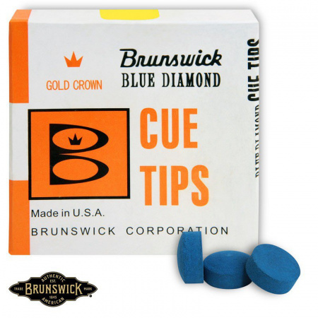Бильярдная наклейка для кия Brunswick 12 мм 50 шт